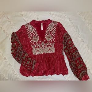 Anthropologie Long Sleeve Blouse